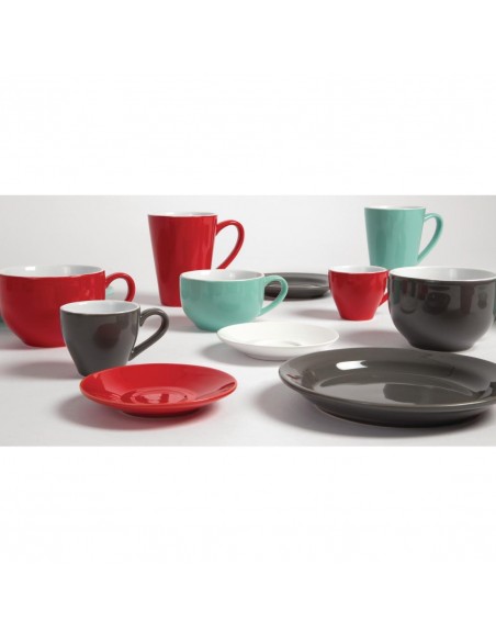 Olympia Cafe Espresso Cups Charcoal 100ml 3.5oz