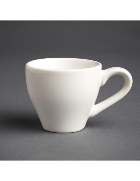 Olympia Cafe Espresso Cups White 100ml 3.5oz