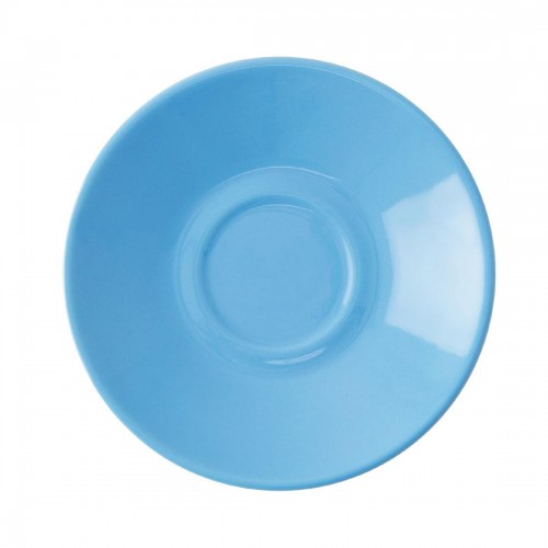 Olympia Cafe Espresso Saucers Blue