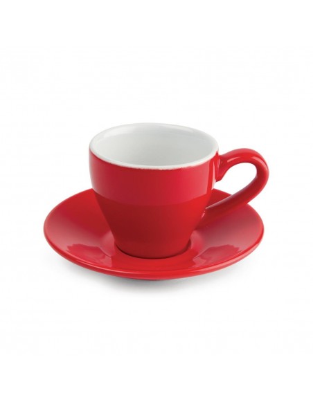 Olympia Cafe Espresso Saucers Red
