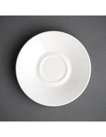 Olympia Cafe Espresso Saucers White