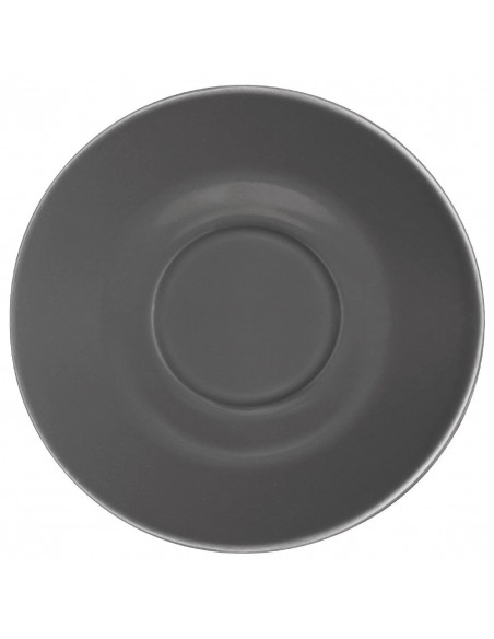 Olympia Cafe Saucers Charcoal