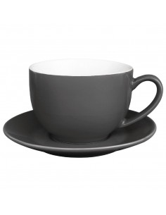 Olympia Cafe Saucers Charcoal 2