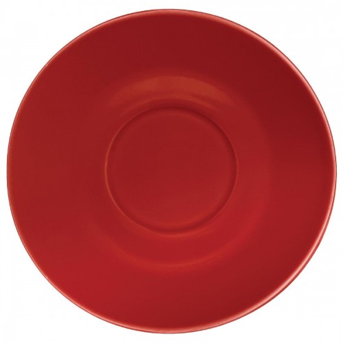 Olympia Cafe Saucers Red