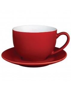 Olympia Cafe Saucers Red 2