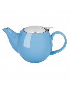 Olympia Cafe Teapot 510ml Blue