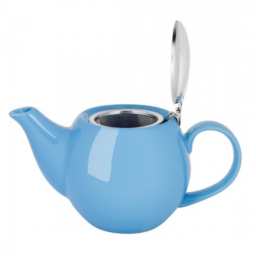 Olympia Cafe Teapot 510ml Blue
