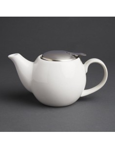 Olympia Cafe Teapot 510ml White