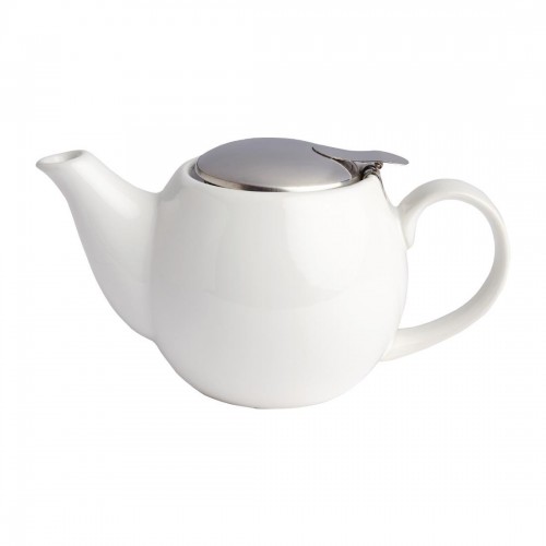 Olympia Cafe Teapot 510ml White