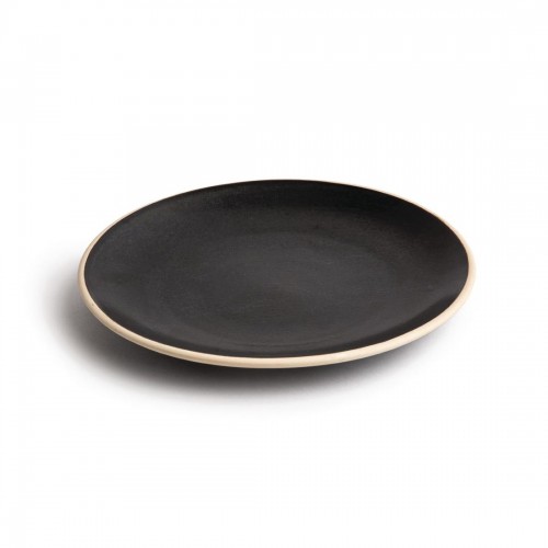 Olympia Canvas Concave Plate Delhi Black 270mm