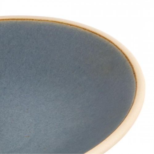 Olympia Canvas Shallow Tapered Bowl Blue Granite 200mm