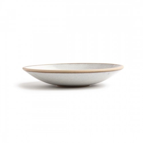 Olympia Canvas Shallow Tapered Bowl Murano White 200mm