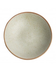 Olympia Canvas Shallow Tapered Bowl Wheat 200mm