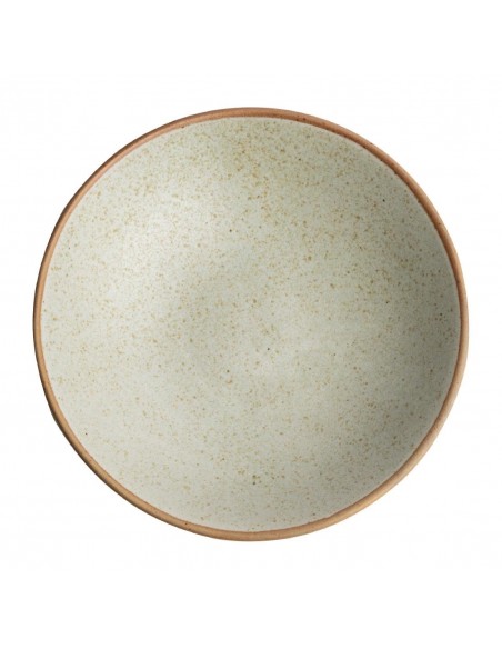 Olympia Canvas Shallow Tapered Bowl Wheat 200mm