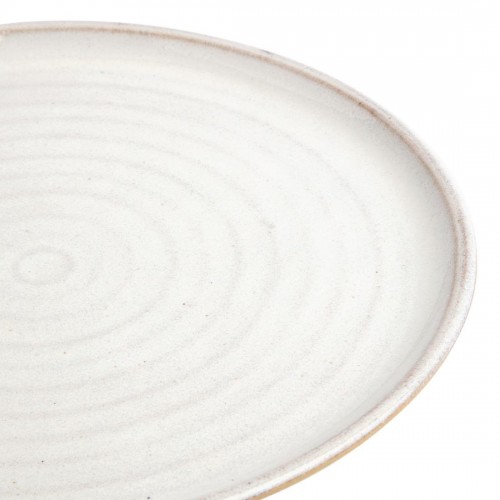 Olympia Canvas Small Rim Round Plate Murano White 265mm