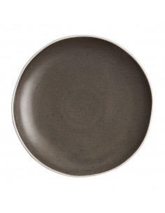 Olympia Chia Plates Charcoal 205mm