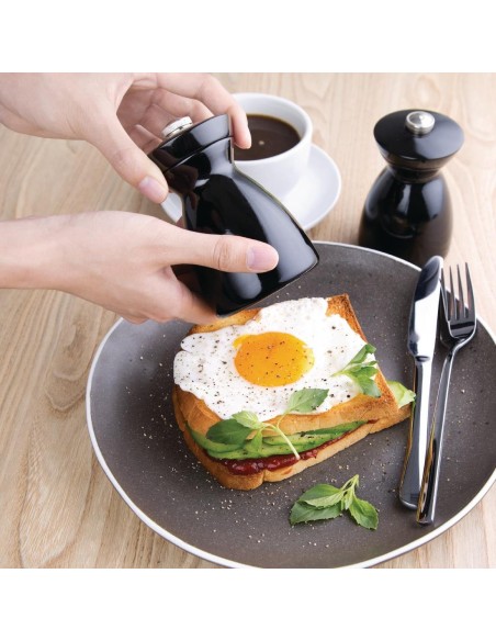 Olympia Dark Wood Salt and Pepper Mill Set