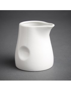 Olympia Dimpled Milk Jugs 170ml 2