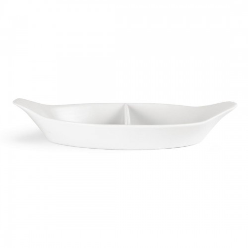 Olympia Divided Oval Eared Dishes 290x 160mm