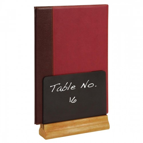 Double Blackboard Menu Holder
