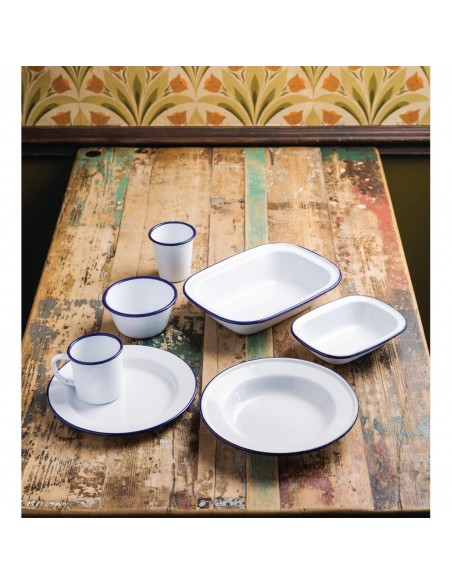 Olympia Enamel Dinner Plate 245mm