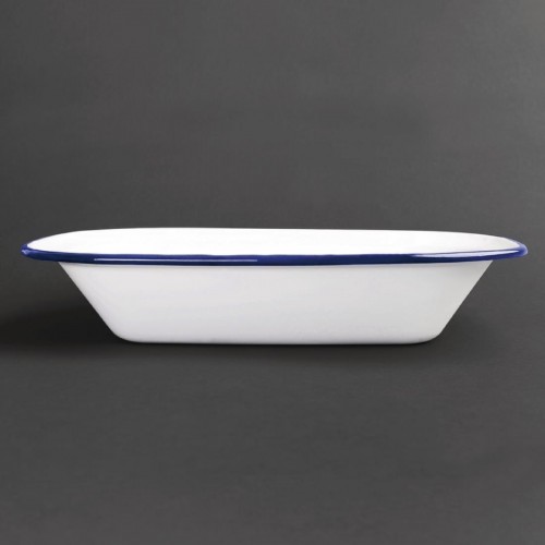 Olympia Enamel Dish Rectangular 280 x 190mm