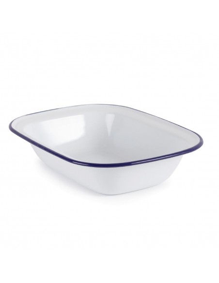 Olympia Enamel Dish Rectangular 280 x 190mm