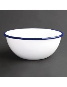 Olympia Enamel Pudding Bowl 155mm