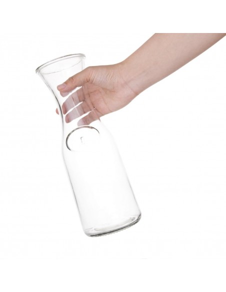 Olympia Glass Carafe 1Ltr
