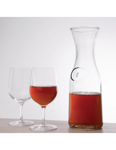 Olympia Glass Carafe 1Ltr