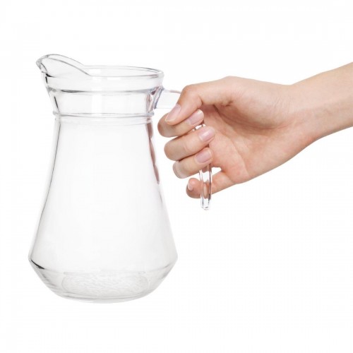 Olympia Glass Jugs 1Ltr