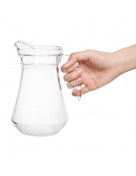Olympia Glass Jugs 1Ltr