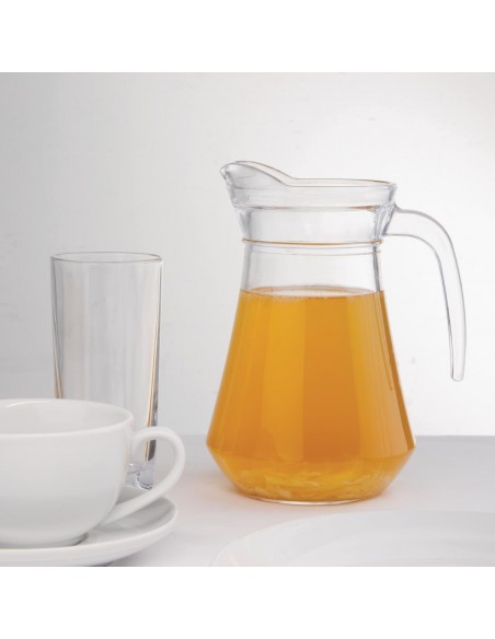 Olympia Glass Jugs 1Ltr