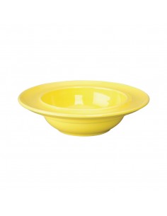 Olympia Heritage Raised Rim Bowls Yellow 205mm 2