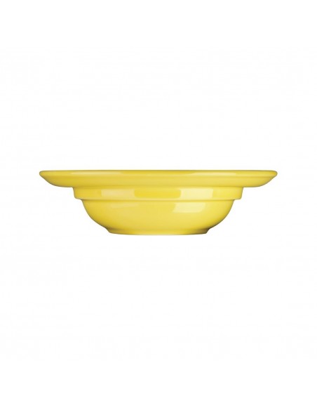 Olympia Heritage Raised Rim Bowls Yellow 205mm