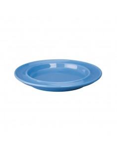 Olympia Heritage Raised Rim Plates Blue 203mm 2