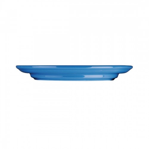 Olympia Heritage Raised Rim Plates Blue 203mm