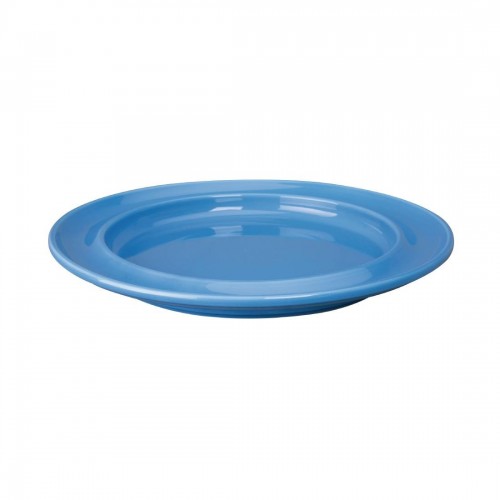 Olympia Heritage Raised Rim Plates Blue 253mm