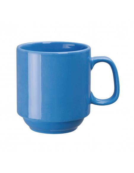 Olympia Heritage Stacking Mug Blue 300ml