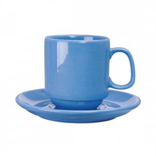 Olympia Heritage Stacking Mug Blue 300ml