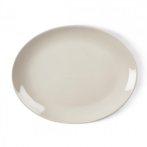 Olympia Ivory Oval Coupe Plates 330mm
