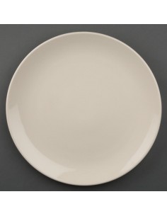 Olympia Ivory Round Coupe Plates 255mm