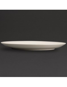Olympia Ivory Round Coupe Plates 255mm 2