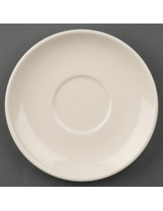 Olympia Ivory Stacking Saucers
