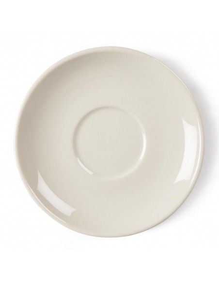 Olympia Ivory Stacking Saucers