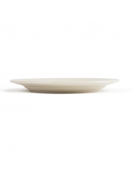 Olympia Ivory Wide Rimmed Plates 250mm