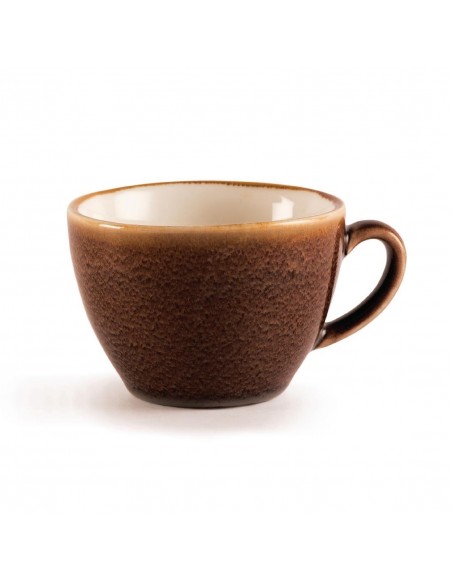 Olympia Kiln Cappuccino Cup Bark 340ml Olympia Kiln Cappuccino Cup Bark 340ml
