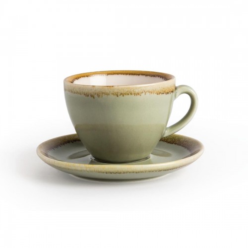Olympia Kiln Cappuccino Cup Moss 230ml