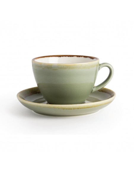 Olympia Kiln Cappuccino Cup Moss 340ml