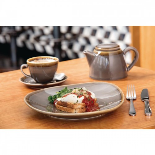 Olympia Kiln Cappuccino Cup Smoke 230ml